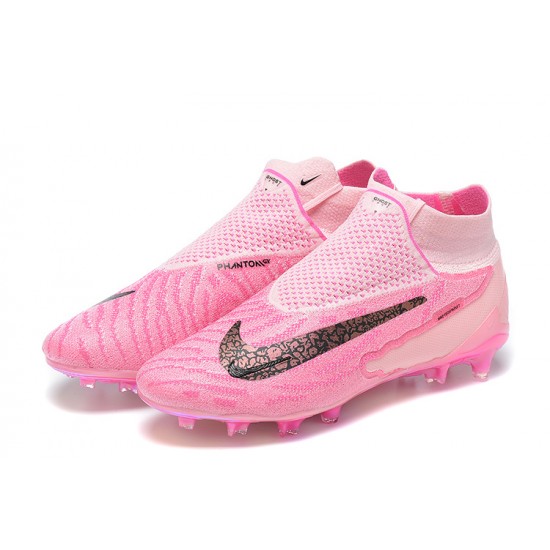 Nike Phantom GX Elite FG Pink Women And Men Soccer Cleats 