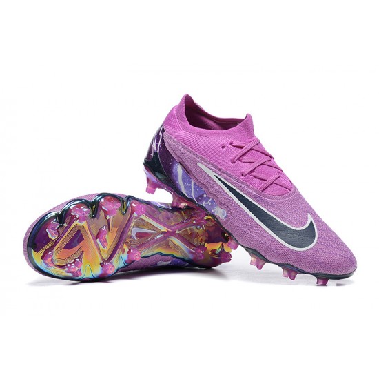 Nike Phantom GX Elite FG Purple Women And Men Soccer Cleats 