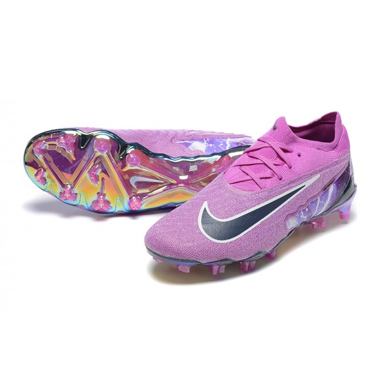 Nike Phantom GX Elite FG Purple Women And Men Soccer Cleats 