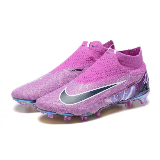 Nike Phantom GX Elite FG Purple Women And Men Soccer Cleats 