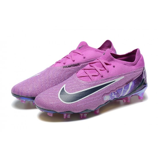 Nike Phantom GX Elite FG Purple Women And Men Soccer Cleats 