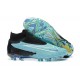 Nike Phantom GX Elite FG Turquoise Black Women And Men Soccer Cleats 