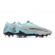 Nike Phantom GX Elite FG White Blue Women And Men Soccer Cleats 