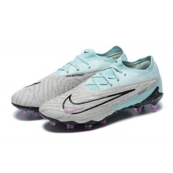 Nike Phantom GX Elite FG White Blue Women And Men Soccer Cleats 