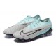 Nike Phantom GX Elite FG White Blue Women And Men Soccer Cleats 