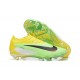 Nike Phantom GX Elite FG Yellow Green Women And Men Soccer Cleats 