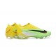 Nike Phantom GX Elite FG Yellow Green Women And Men Soccer Cleats 