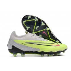 Nike Phantom GX Elite FG Yellow White Women And Men Soccer Cleats 