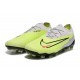 Nike Phantom GX Elite FG Yellow White Women And Men Soccer Cleats 