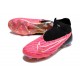 Nike Phantom GX Elite FG Black Pink Women And Men Soccer Cleats 