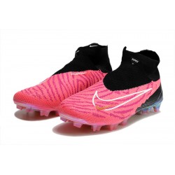 Nike Phantom GX Elite FG Black Pink Women And Men Soccer Cleats 