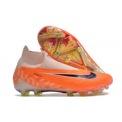 Nike Phantom GX Elite FG Orange White Women And Men Soccer Cleats 