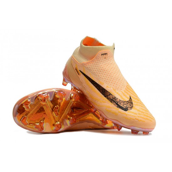 Nike Phantom GX Elite FG Orange Women And Men Soccer Cleats 