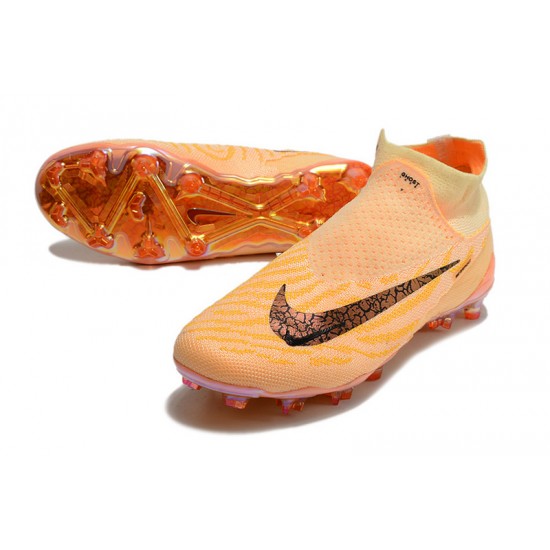 Nike Phantom GX Elite FG Orange Women And Men Soccer Cleats 