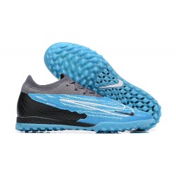 Nike Phantom GX Elite TF Black Blue Women And Men Soccer Cleats