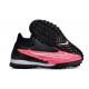 Nike Phantom GX Elite TF Black Pink Women And Men Soccer Cleats 