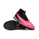 Nike Phantom GX Elite TF Black Pink Women And Men Soccer Cleats 