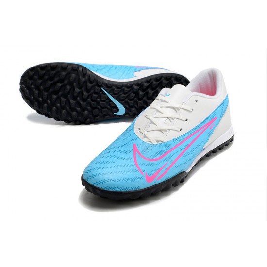 Nike Phantom GX Elite TF Blue Women And Men Soccer Cleats 