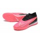 Nike Phantom GX Elite TF High-top Black Pink Women And Men Soccer Cleats 