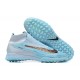 Nike Phantom GX Elite TF High-top Light Blue Women And Men Soccer Cleats 