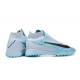 Nike Phantom GX Elite TF High-top Light Blue Women And Men Soccer Cleats 