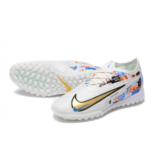 Nike Phantom GX Elite TF Low-top White Women And Men Soccer Cleats 