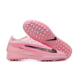 Nike Phantom GX Elite TF Pink Women And Men Soccer Cleats 