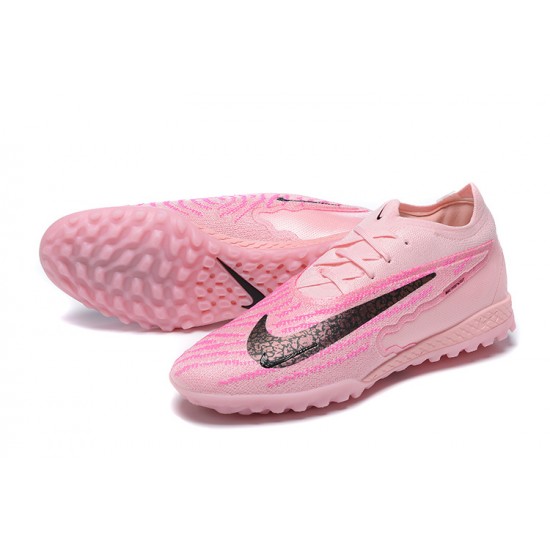 Nike Phantom GX Elite TF Pink Women And Men Soccer Cleats 