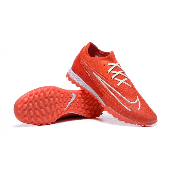 Nike Phantom GX Elite TF Red Women And Men Soccer Cleats 