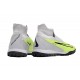 Nike Phantom GX Elite TF White Green Women And Men Soccer Cleats 