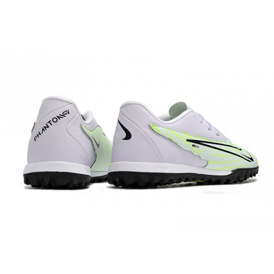 Nike Phantom GX Elite TF White Green Women And Men Soccer Cleats 