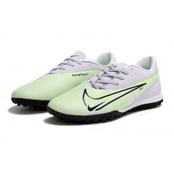 Nike Phantom GX Elite TF White Green Women And Men Soccer Cleats 