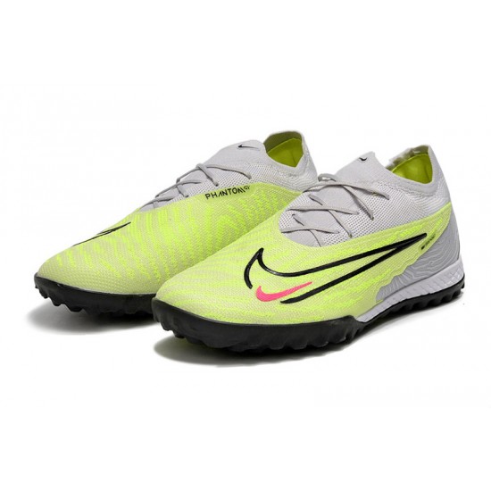 Nike Phantom GX Elite TF Yellow Women And Men Soccer Cleats 