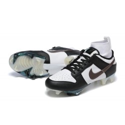 Nike VaPOr Ede Dunk Panda High-Top Black White For Men Soccer Cleats 