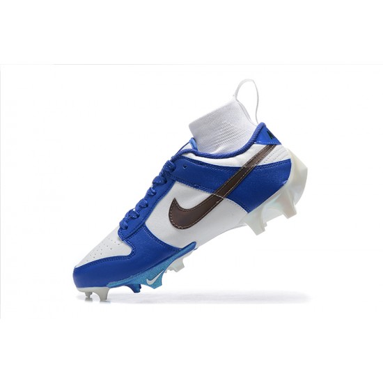 Nike VaPOr Ede Dunk Panda High-Top Blue White For Men Soccer Cleats 