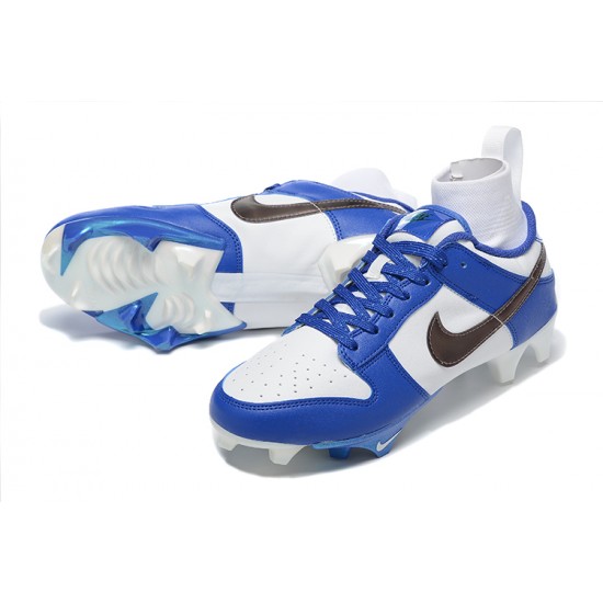 Nike VaPOr Ede Dunk Panda High-Top Blue White For Men Soccer Cleats 