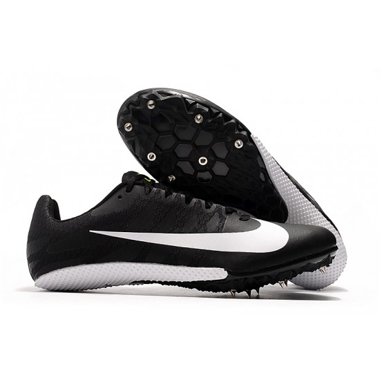 Nike Air Zoom Rival Low-top Black White Track Running Shoes 