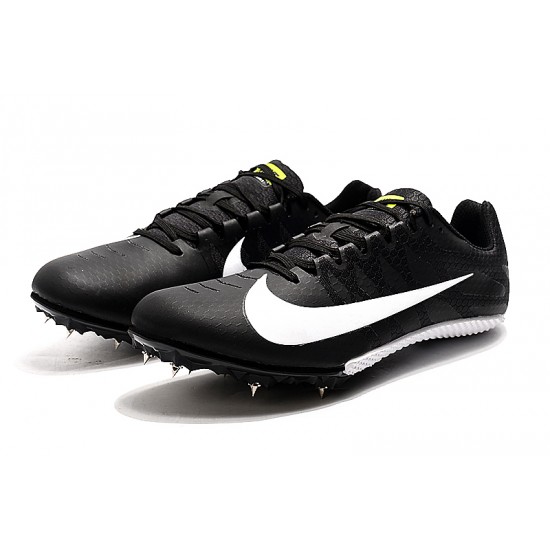 Nike Air Zoom Rival Low-top Black White Track Running Shoes 