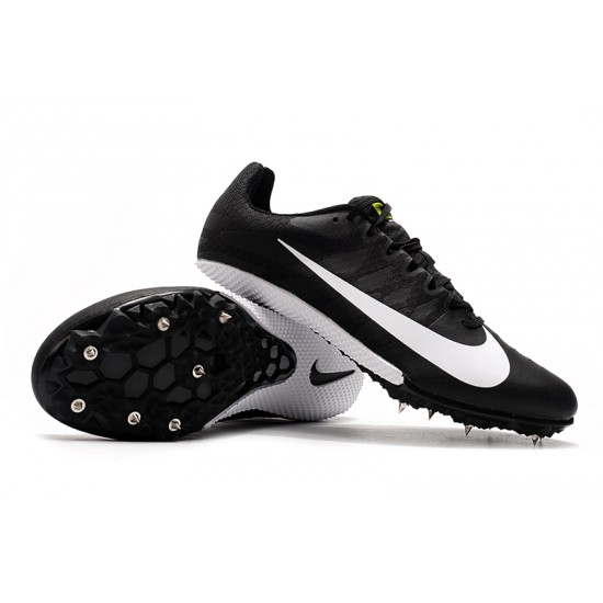 Nike Air Zoom Rival Low-top Black White Track Running Shoes 