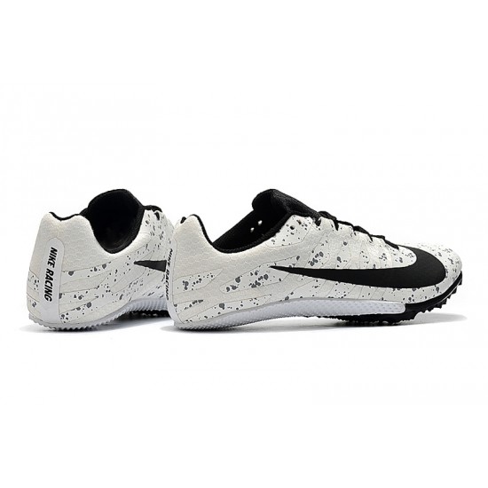 Nike Air Zoom Rival Low-top White Black Track Running Shoes 