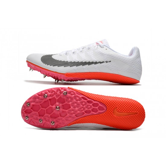 Nike Air Zoom Rival Low-top White Pink Track Running Shoes 