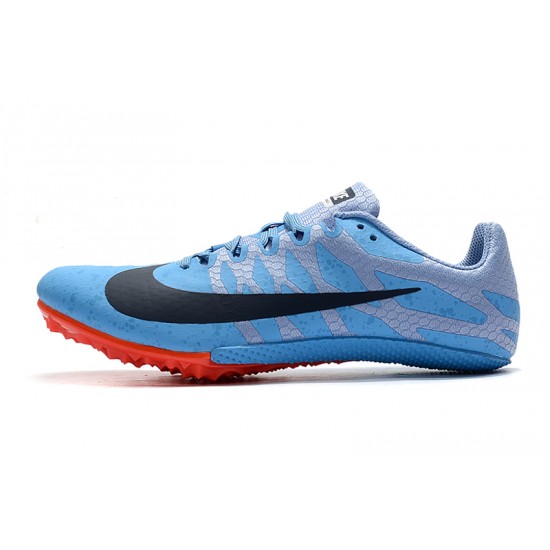 Nike Air Zoom Rival S9 Low-top Red Grey Blue Red Track Running Shoes 