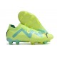 Puma Future Ultimate FG Low-Top Green Turqoise For Women And Men Soccer Cleats 