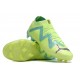 Puma Future Ultimate FG Low-Top Green Turqoise For Women And Men Soccer Cleats 