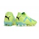 Puma Future Ultimate FG Low-Top Green Turqoise For Women And Men Soccer Cleats 