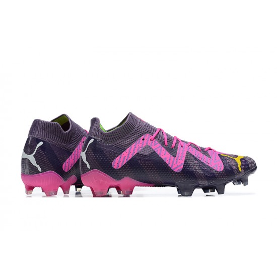 Puma Future Ultimate FG Low-Top Modena Purple For Men Soccer Cleats 