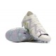 Puma Future Ultimate FG Low-Top White Turqoise For Women And Men Soccer Cleats 