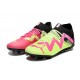 Puma Future Ultimate MG Low-Top Black Pink Green For Women And Men Soccer Cleats 