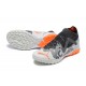 Puma Future Ultimate TF Low-Top White Black Orange For Men Soccer Cleats 