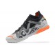 Puma Future Ultimate TF Low-Top White Black Orange For Men Soccer Cleats 